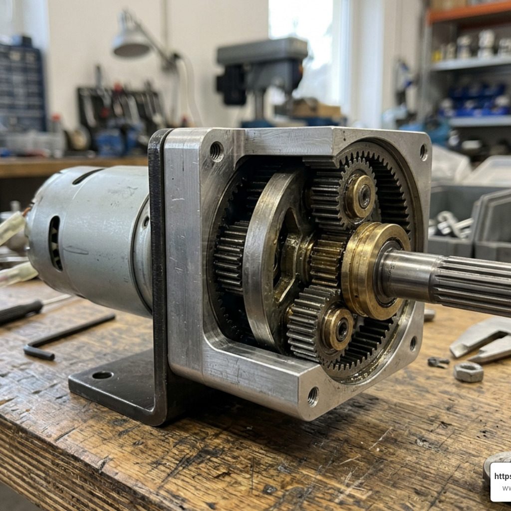 low RPM motor