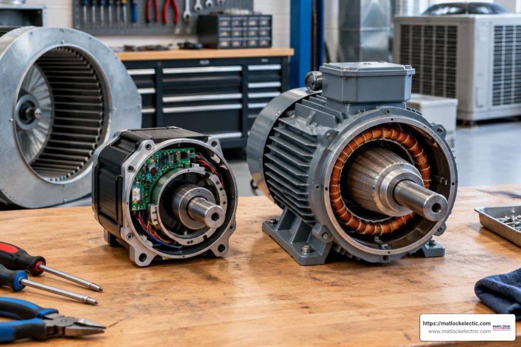 ec motor vs ac motor